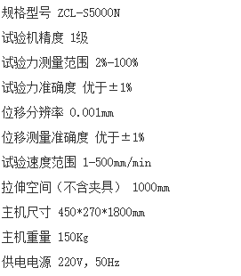 剥离强度试验机参数